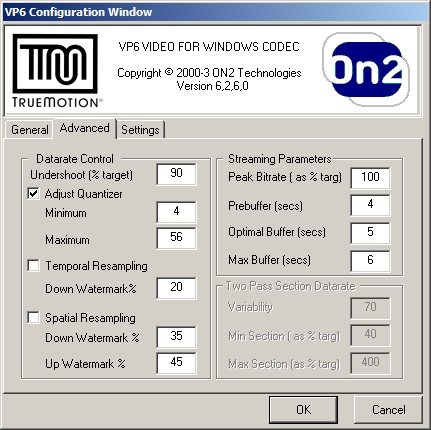 NSV/Config/Encoder Config/Configure